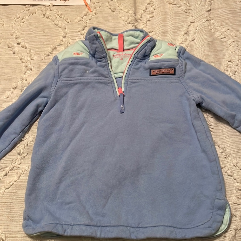 Girls Vineyard Vines Shep Shirt (4T)